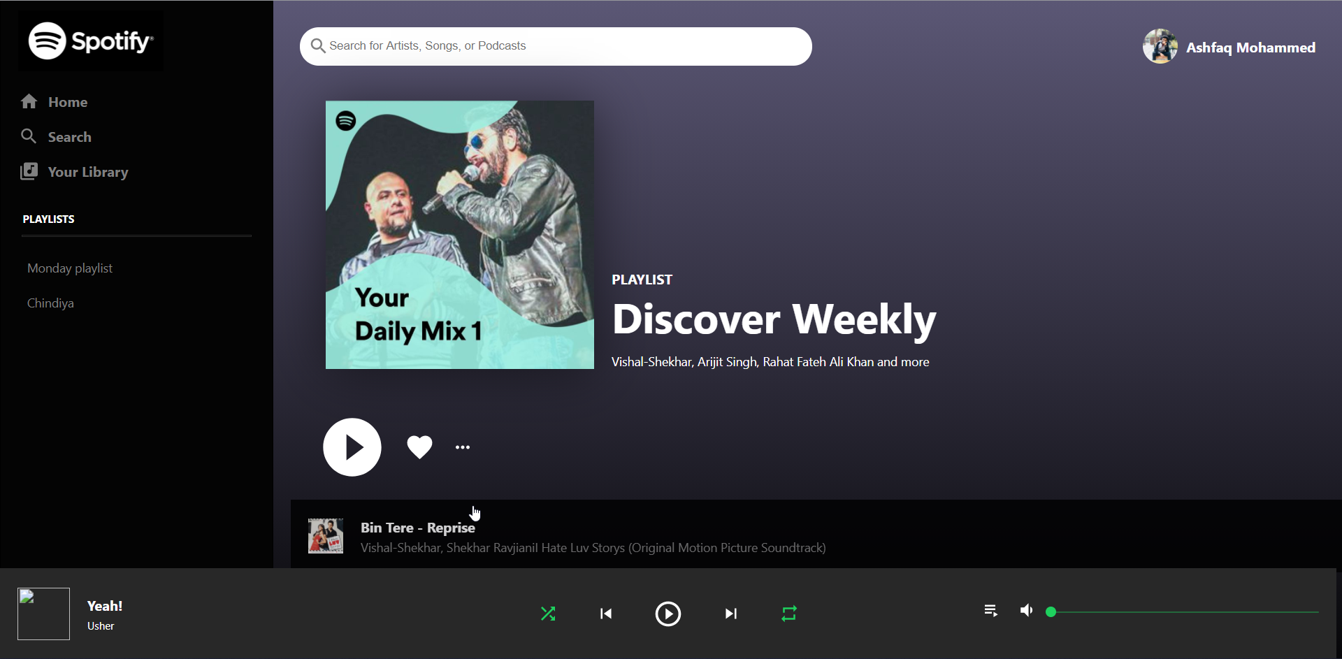 Spotify Clone